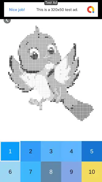 Play Bird Pixel Art as an online game Bird Pixel Art with UptoPlay