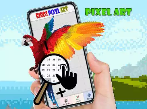 Play Birds Color By Number  and enjoy Birds Color By Number with UptoPlay