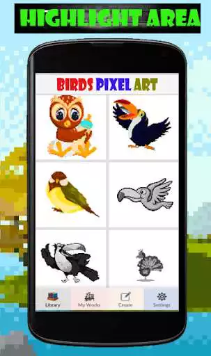 Play Birds Color By Number as an online game Birds Color By Number with UptoPlay