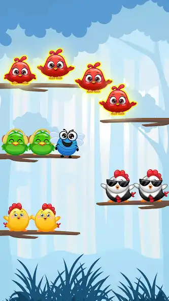 Play Bird Sort - Smart Puzzle  and enjoy Bird Sort - Smart Puzzle with UptoPlay