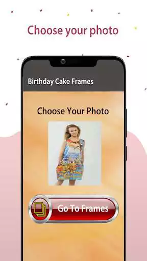 Play Birthday Cake Frames