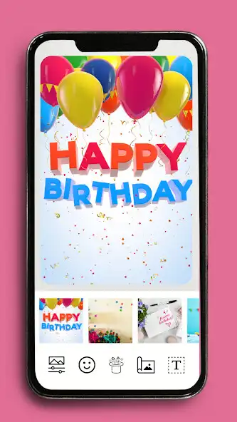 Play Birthday Card Design Editor as an online game Birthday Card Design Editor with UptoPlay