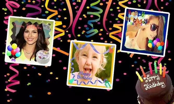 Play Birthday Frames Collage Maker