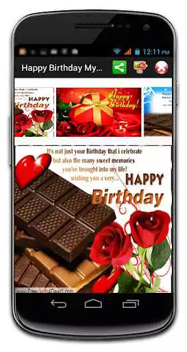 Play APK Birthday Greeting Cards  and enjoy Birthday Greeting Cards with UptoPlay com.uedgeapps.birthdaygreetingcards