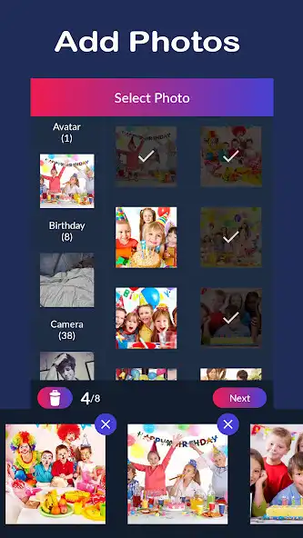 Play Birthday Video Maker - Free Birthday Video Editor  and enjoy Birthday Video Maker - Free Birthday Video Editor with UptoPlay