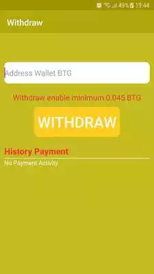 Play Bitcoin Gold Mobile Miner