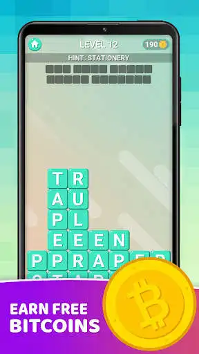 Play Bitcoin Word Blocks Puzzle - Play & Earn Bitcoins  and enjoy Bitcoin Word Blocks Puzzle - Play & Earn Bitcoins with UptoPlay