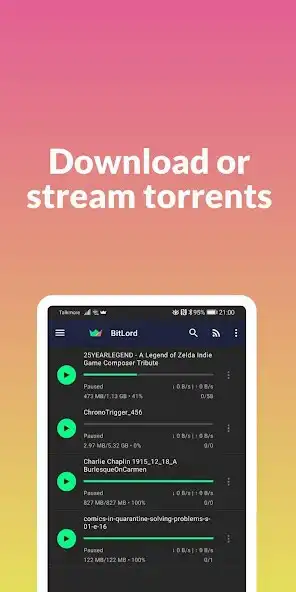 Play BitLord - Torrent downloader  and enjoy BitLord - Torrent downloader with UptoPlay