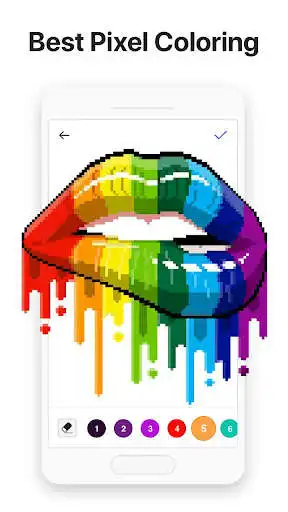 Play Bixel - Color by Number, Pixel Art  and enjoy Bixel - Color by Number, Pixel Art with UptoPlay