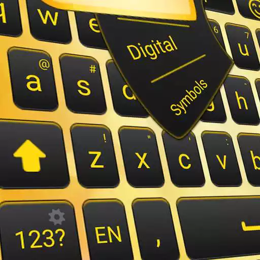 Free play online Black and yellow keyboard APK