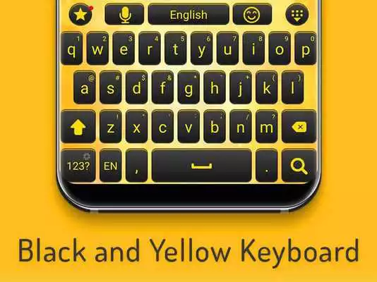 Play Black and yellow keyboard