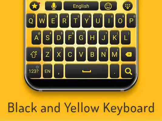 Play Black and yellow keyboard