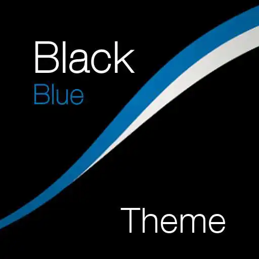 Play Black - Blue Theme for Xperia APK