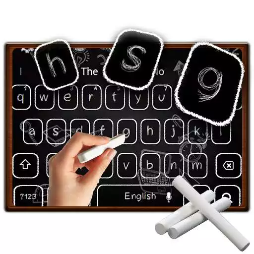 Free play online Blackboard School Keyboard APK