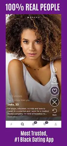 Play Black Dating App - RBL as an online game Black Dating App - RBL with UptoPlay