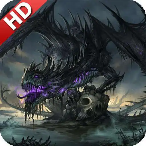 Free play online Black Dragon Wallpaper  APK