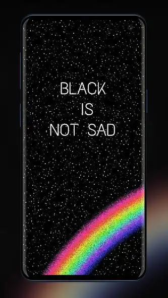 Play Black is not Sad Wallpaper as an online game Black is not Sad Wallpaper with UptoPlay