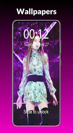 Play BlackPink Lock Screen & Backgrounds as an online game BlackPink Lock Screen & Backgrounds with UptoPlay