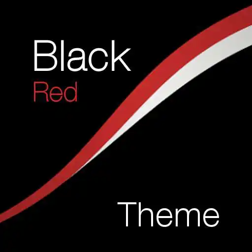 Play Black - Red Theme for Xperia APK