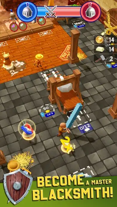 Play Blacksmith Arcade  and enjoy Blacksmith Arcade with UptoPlay