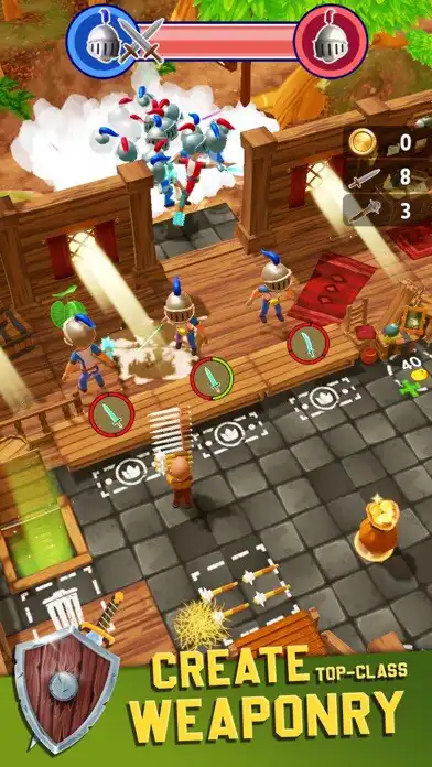 Play Blacksmith Arcade as an online game Blacksmith Arcade with UptoPlay