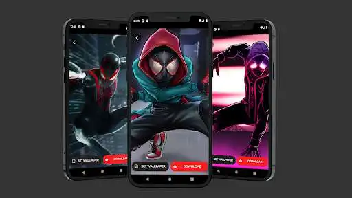 Play Black Spider X Man Wallpaper as an online game Black Spider X Man Wallpaper with UptoPlay