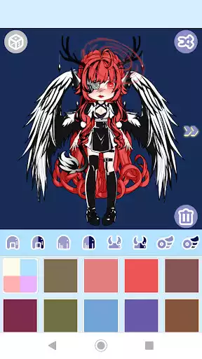 Play Black & White Magical Girl Dress Up: Monster Style  and enjoy Black & White Magical Girl Dress Up: Monster Style with UptoPlay