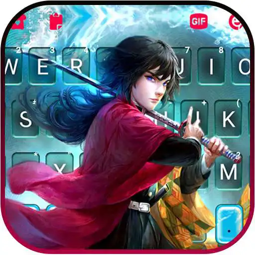 Play Blade Cool Warrior Keyboard Background APK