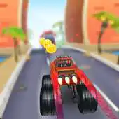 Free play online blaze monster car : city race APK