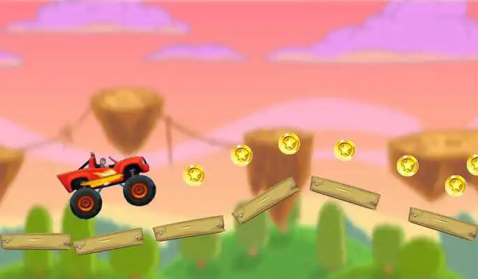 Play blaze monster car : city race