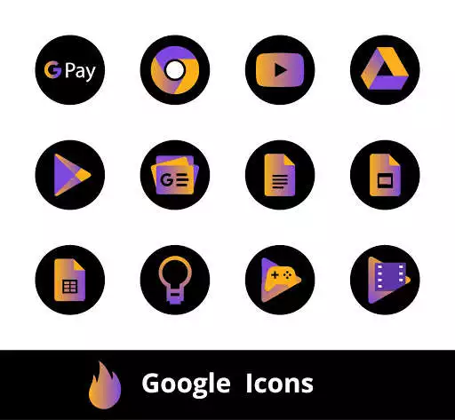 Play Blazing Icon Pack  and enjoy Blazing Icon Pack with UptoPlay