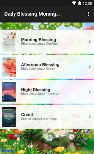 Play Blessing Morning to Night Greetings & Bible verse  and enjoy Blessing Morning to Night Greetings & Bible verse with UptoPlay