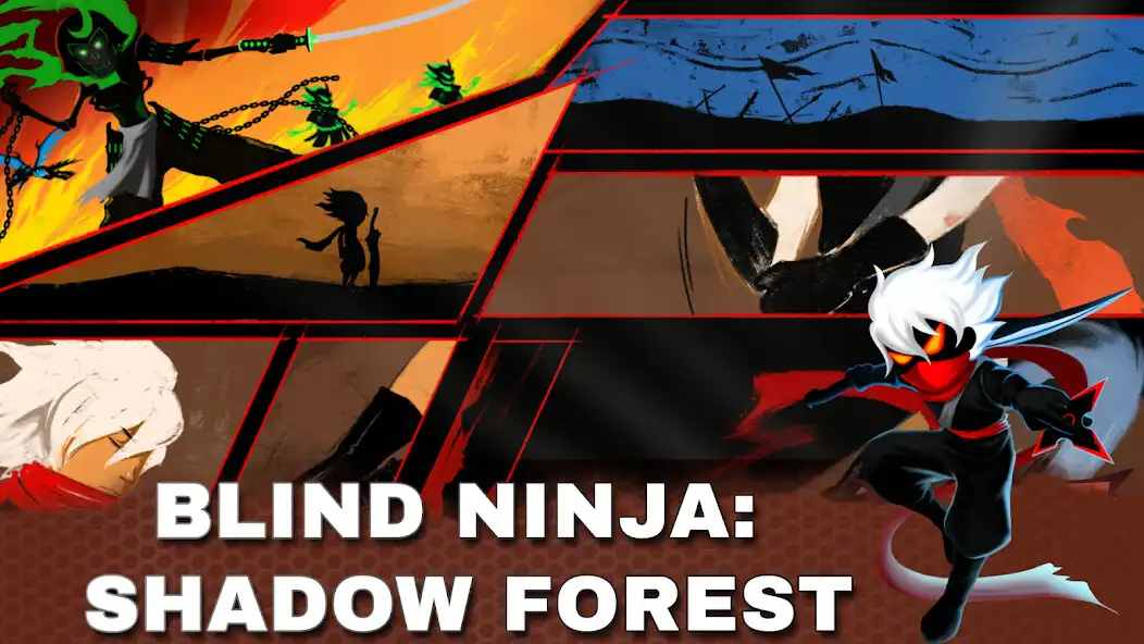 Play Blind Ninja: Shadow Forest  and enjoy Blind Ninja: Shadow Forest with UptoPlay