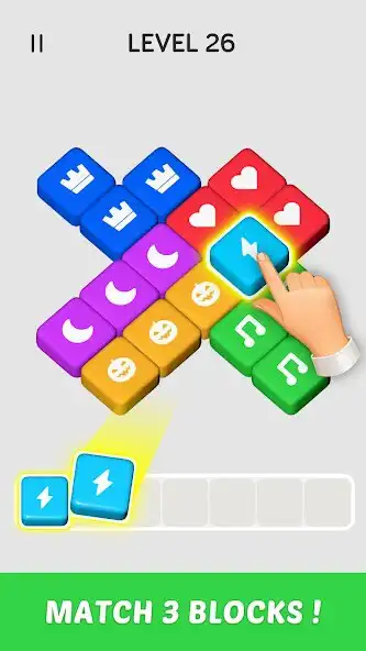 Play Block Blast 3D - Tile Triple Match Puzzle Master  and enjoy Block Blast 3D - Tile Triple Match Puzzle Master with UptoPlay