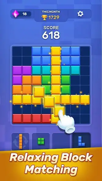 Play Block Puzzle:Color Blast  and enjoy Block Puzzle:Color Blast with UptoPlay