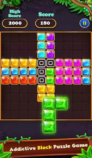 Play Block Puzzle - The Jewel Blast Games as an online game Block Puzzle - The Jewel Blast Games with UptoPlay