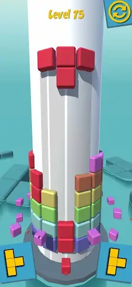 Play Block Puzzle Tower as an online game Block Puzzle Tower with UptoPlay