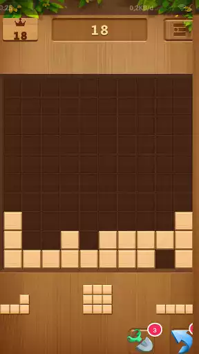 Play Block Puzzle Wood as an online game Block Puzzle Wood with UptoPlay