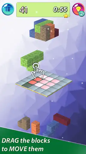 Play Blocks 3D Puzzle - Challenge your mind  and enjoy Blocks 3D Puzzle - Challenge your mind with UptoPlay