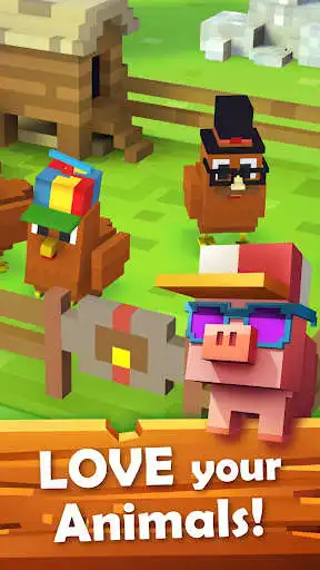 Play Blocky Farm as an online game Blocky Farm with UptoPlay