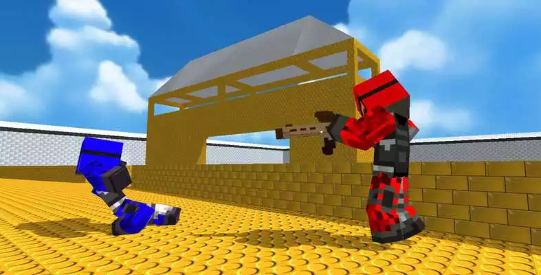 Play Blocky Gun Paintball