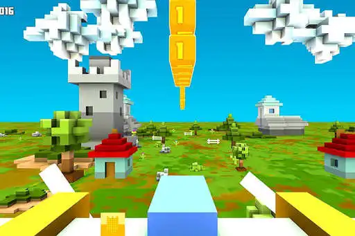 Play Blocky Plane as an online game Blocky Plane with UptoPlay