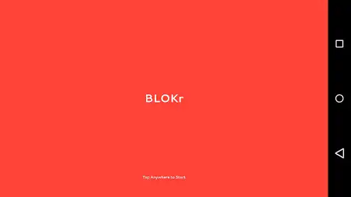 Play BLOKr - Endless Platform Hopping as an online game BLOKr - Endless Platform Hopping with UptoPlay