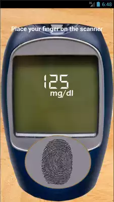 Play Blood Sugar Test Scanner Prank