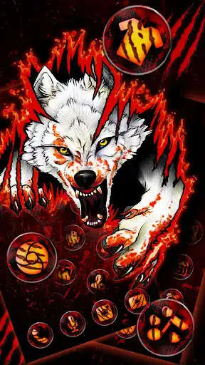 Play Blood Wolf Themes Live Wallpapers  and enjoy Blood Wolf Themes Live Wallpapers with UptoPlay