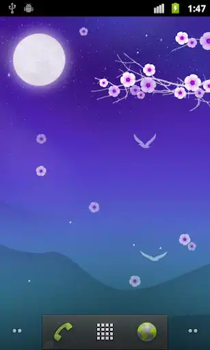 Play Blooming Night Live Wallpaper  and enjoy Blooming Night Live Wallpaper with UptoPlay