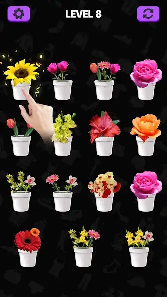 Play Blossom Match - Merge Flowers  and enjoy Blossom Match - Merge Flowers with UptoPlay