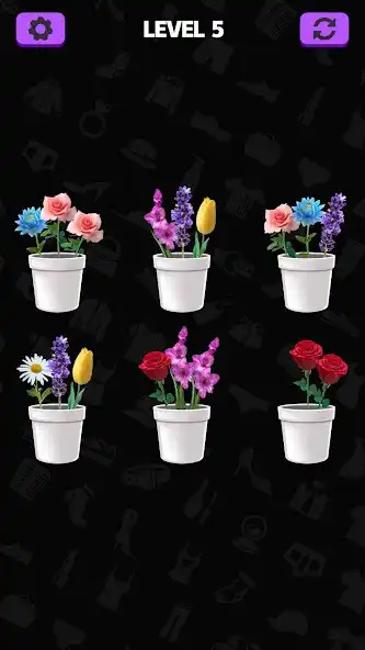 Play Blossom Match - Merge Flowers as an online game Blossom Match - Merge Flowers with UptoPlay