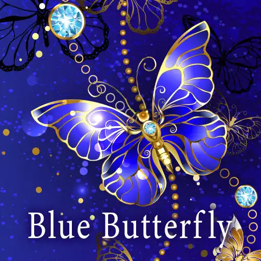 Free play online Blue Butterfly Theme  APK