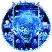 Free play online Blue Fire Skull APK